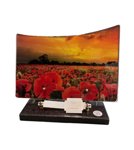 Plaque coquelicot